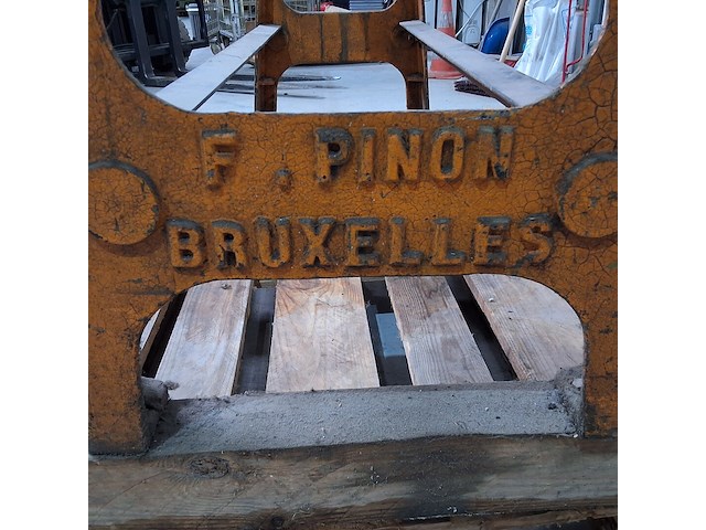 F. pinon manuele plaatwals - afbeelding 3 van  6