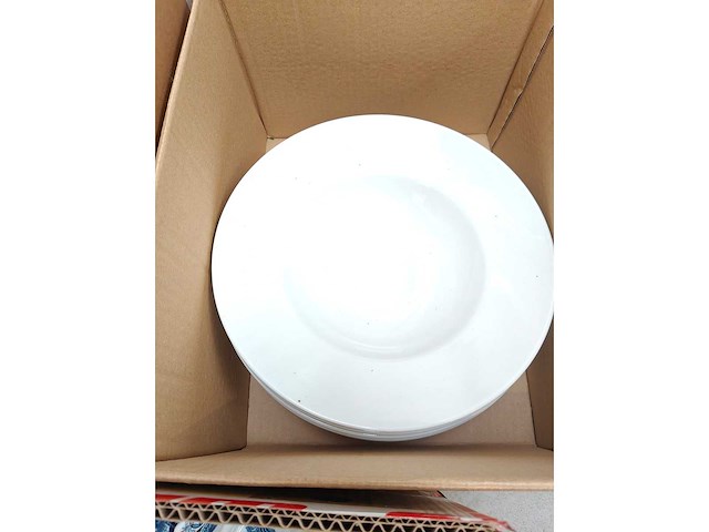 F2d - bord/pastabord/theeservies - porselein: partij borden (30x) - afbeelding 5 van  6