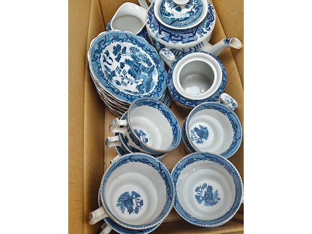 F2d - bord/pastabord/theeservies - porselein: partij borden (30x) - afbeelding 6 van  6