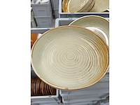 F2d - diep bord - porselein: diepe borden f2d bruin (53x) - afbeelding 3 van  4