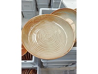 F2d - diep bord - porselein: diepe borden f2d bruin (53x) - afbeelding 3 van  3