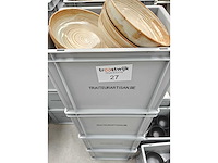 F2d - diep bord - porselein: diepe borden f2d bruin (53x) - afbeelding 2 van  3