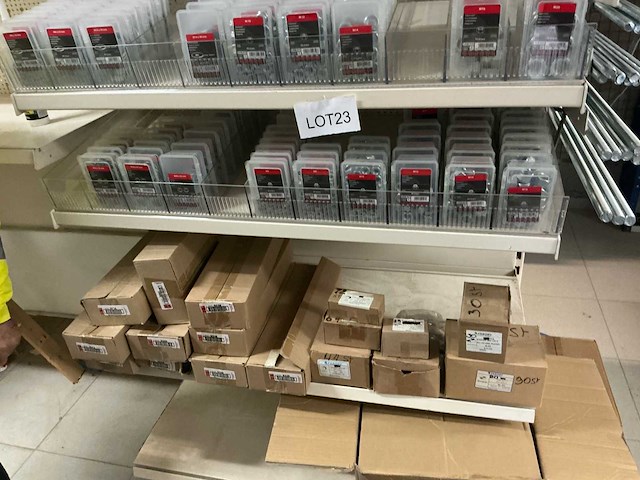 Fabory moeren-en borgmoeren, zeskant, tijger filtée, onderlegring en bladvanger. bouten, moeren & ringen - afbeelding 1 van  3