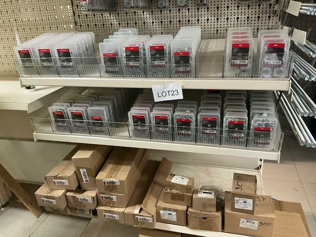 Fabory moeren-en borgmoeren, zeskant, tijger filtée, onderlegring en bladvanger. bouten, moeren & ringen - afbeelding 2 van  3