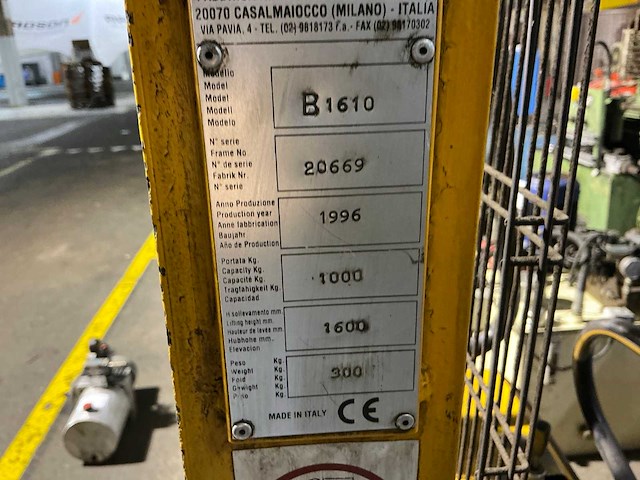 Fac b1610 stapelaar - afbeelding 1 van  6