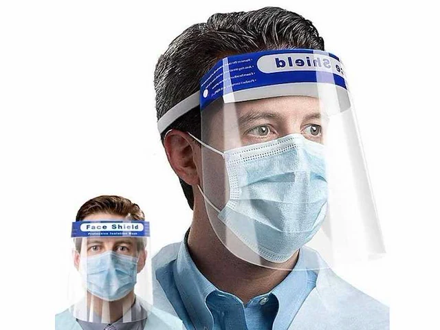Face shield (400x) - afbeelding 2 van  3