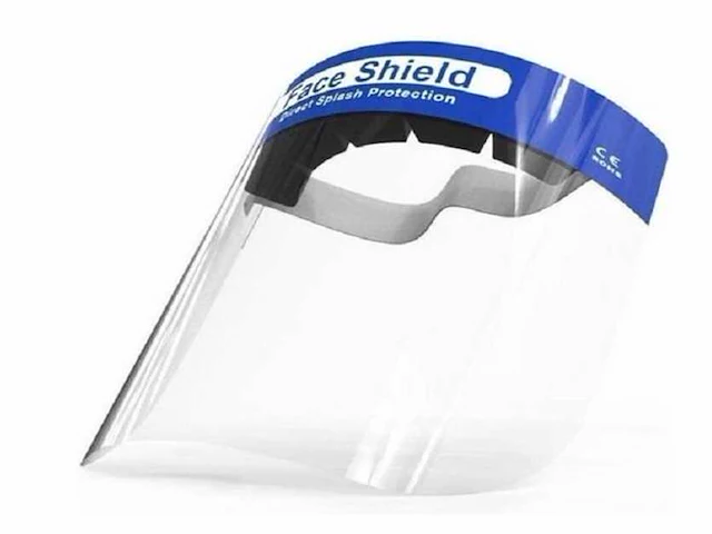 Face shield (400x) - afbeelding 1 van  3
