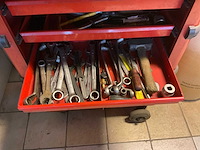 Facom 2502 gereedschapswagen met inhoud - afbeelding 2 van  2