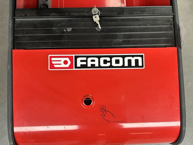 Facom bijzetkast gereedschapswagen jeta8power - afbeelding 2 van  4