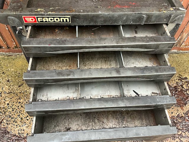 Facom chromojet6 gereedschapswagen - afbeelding 4 van  9