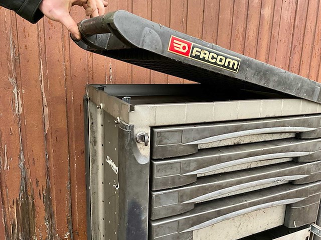 Facom chromojet6 gereedschapswagen - afbeelding 9 van  9
