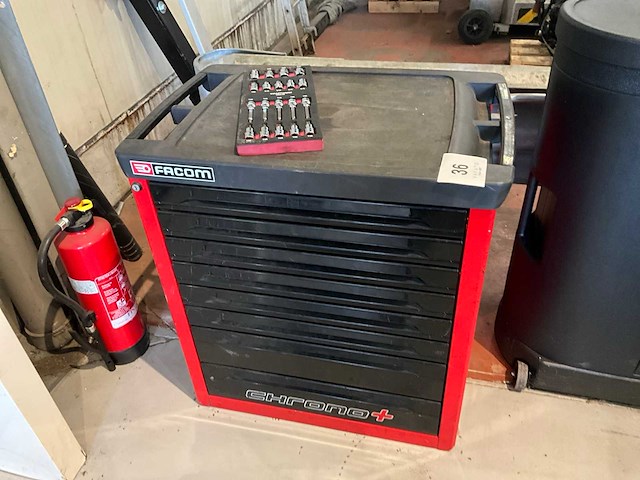 Facom chrono+ gereedschapskast - afbeelding 4 van  11