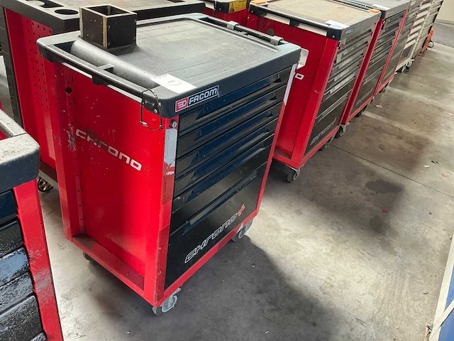 Facom chrono+ gereedschapswagen met inhoud - afbeelding 1 van  8