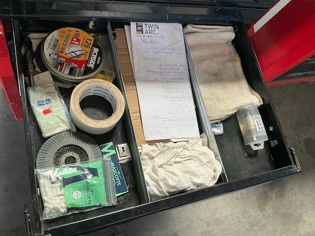 Facom chrono+ gereedschapswagen met inhoud - afbeelding 6 van  9
