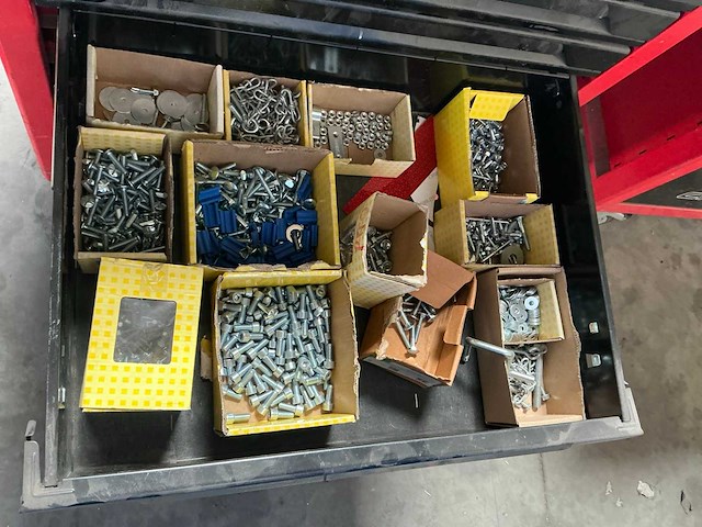 Facom chrono+ gereedschapswagen met inhoud - afbeelding 2 van  8