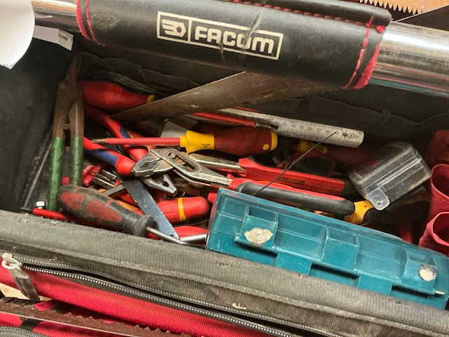 Facom gereedschapskoffer met inhoud - afbeelding 8 van  10