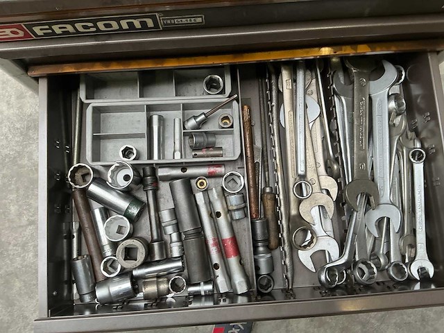 Facom gereedschapswagen - afbeelding 5 van  10