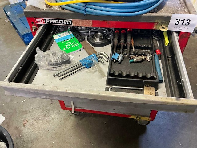 Facom gereedschapswagen - afbeelding 3 van  8