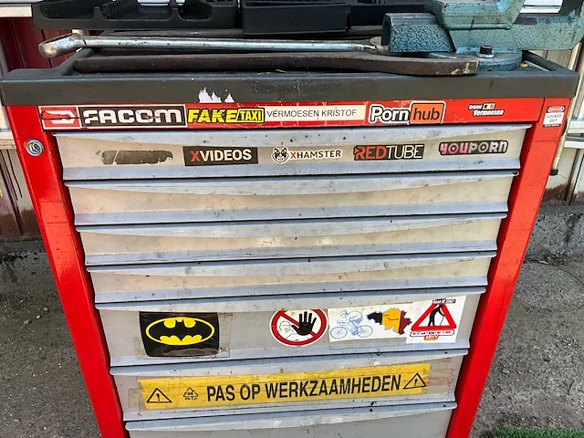 Facom gereedschapswagen - afbeelding 4 van  11