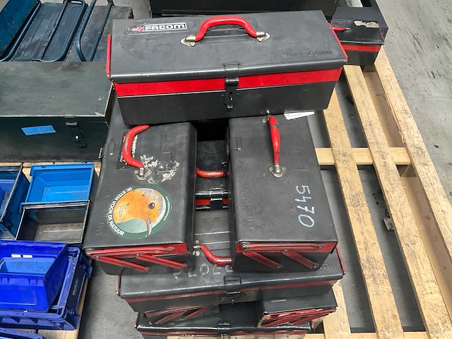 Facom lege gereedschapskoffers (5x) - afbeelding 4 van  5