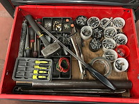 Facom mobiele gereedschapskar gevuld - afbeelding 3 van  12