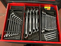 Facom mobiele gereedschapskar gevuld - afbeelding 9 van  12