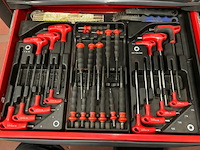 Facom mobiele gereedschapskar gevuld - afbeelding 12 van  12