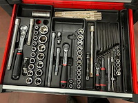 Facom mobiele gereedschapskar gevuld - afbeelding 5 van  10