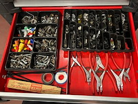 Facom mobiele gereedschapskar gevuld - afbeelding 9 van  10