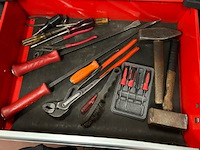 Facom mobiele gereedschapskar gevuld - afbeelding 10 van  10