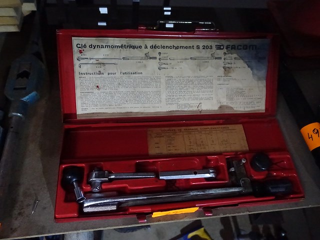 Facom ontgrendelbare dynamische sleutel - afbeelding 1 van  3