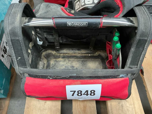 Facom stoffen opbergtas (3x) - afbeelding 2 van  4