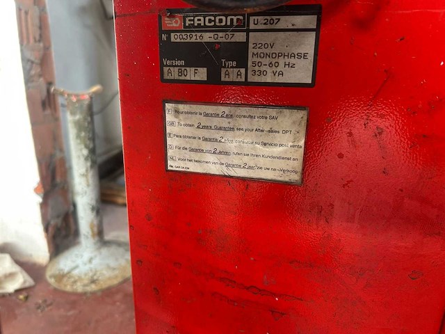 Facom/mondolfo ferro montageapparatuur banden de-en montageapparaat (2x) - afbeelding 11 van  11
