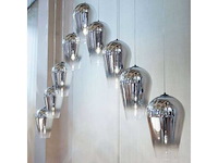 Fade pendellamp - slice diam 18cm - zilver - afbeelding 4 van  4