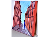 Fafa - people in motion - olie op doek - 50x60 cm - afbeelding 8 van  10