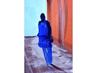 Fafa - people in motion - olie op doek - 50x60 cm - afbeelding 9 van  10