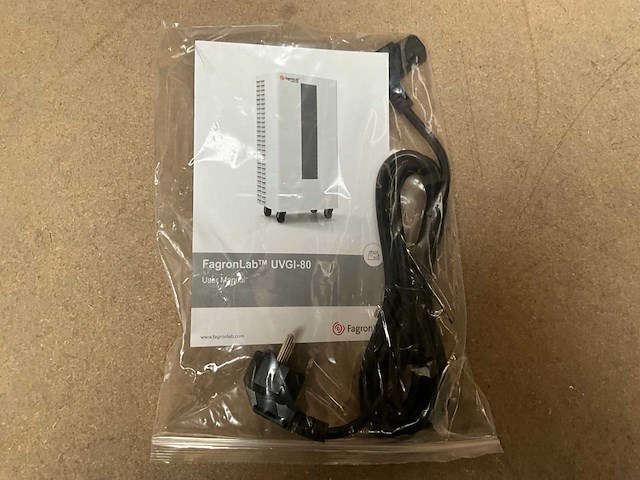 Fagronlab uvgi-80 luchtsterilisator (4x) - afbeelding 3 van  5