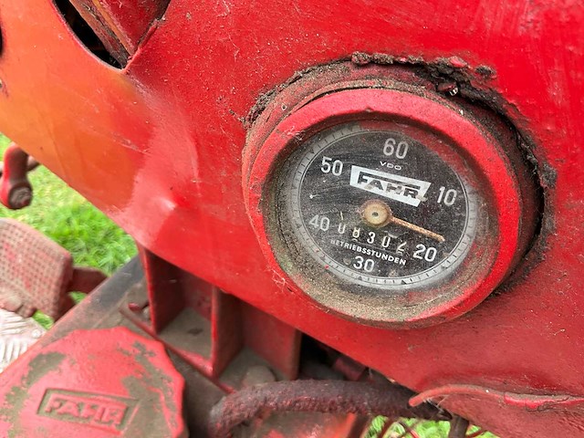Fahr - oldtimer tractor - afbeelding 15 van  16