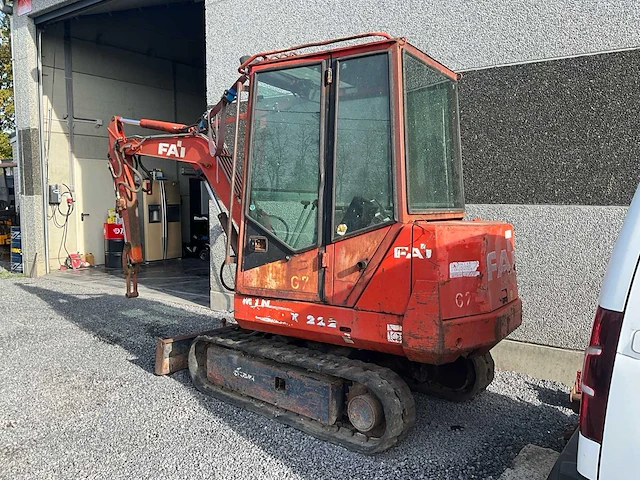 Fai 222 rupsgraafmachine - afbeelding 12 van  20