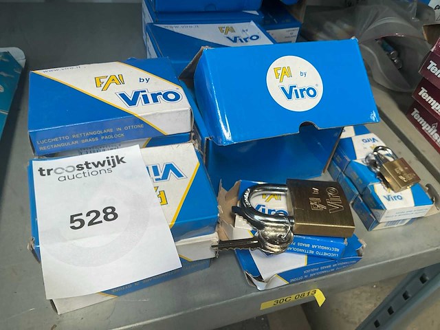 Fai by viro partij diverse hangsloten - afbeelding 3 van  4