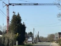 Faillissement: bouwwerken van dijck : bouwkraan