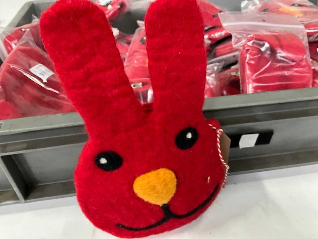 Fair forward fair trade handgemaakte portemonnee konijn (28x) - afbeelding 2 van  5