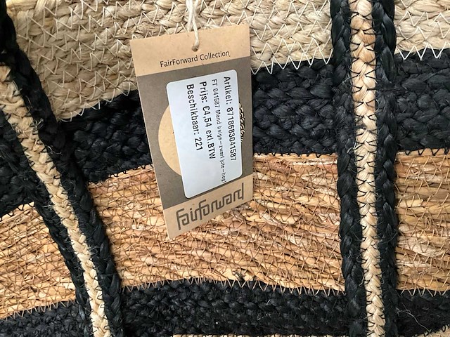 Fair forward fairtrade diverse maten mand/plantpot (13x) - afbeelding 5 van  7