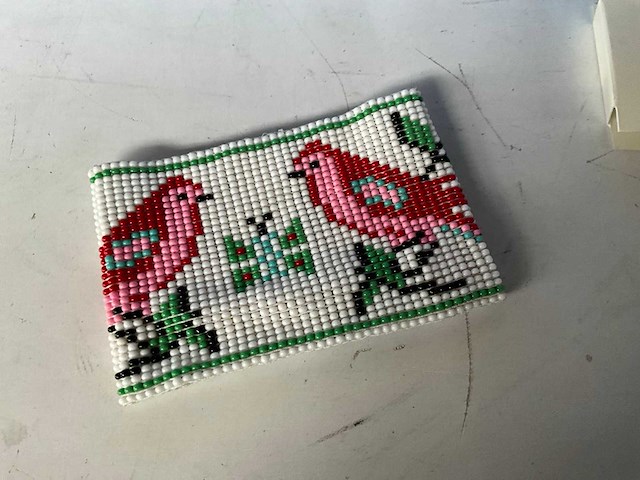 Fair forward fairtrade elastische kraaltjes armband (150x) - afbeelding 3 van  4