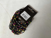 Fair forward fairtrade elastische kralen armband multicolor (89x) - afbeelding 5 van  6