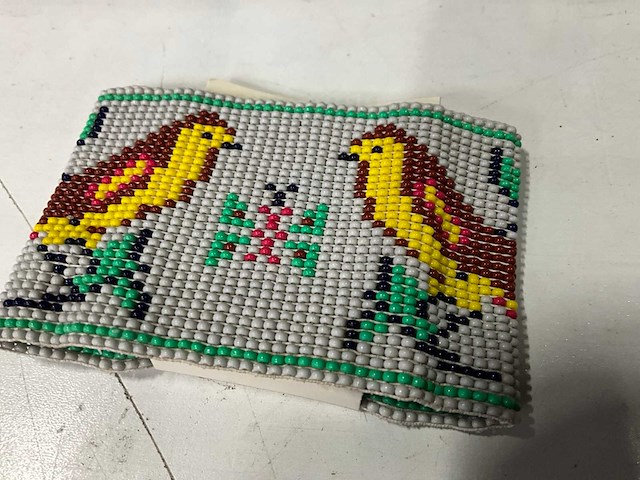 Fair forward fairtrade elastische kralen armband vogel (135x) - afbeelding 4 van  5