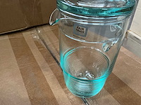 Fair forward fairtrade glazen kan met deksel (123x) - afbeelding 4 van  7