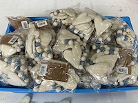 Fair forward fairtrade handgemaakte hartjes hanger wol (55x) - afbeelding 5 van  6