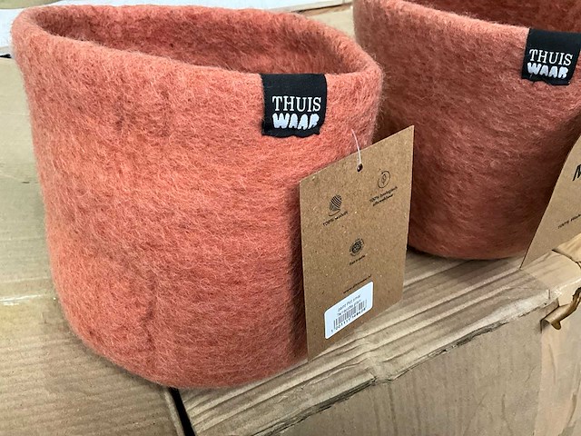 Fair forward fairtrade handgemaakte mand/plantpot (250x) - afbeelding 4 van  9