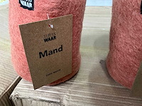 Fair forward fairtrade handgemaakte mand/plantpot (250x) - afbeelding 6 van  9